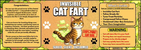 Invisible Cat Fart