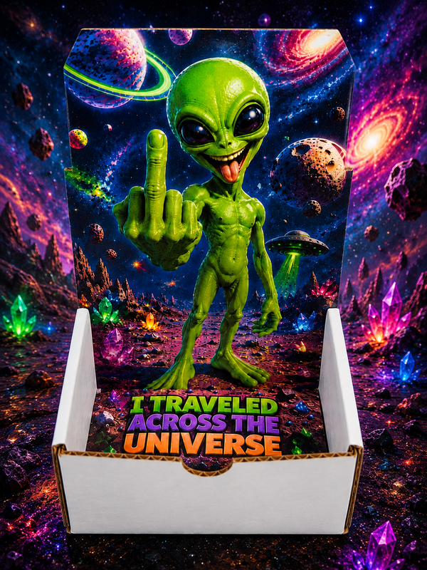 Alien - Middle Finger Anonymous Prank Mail