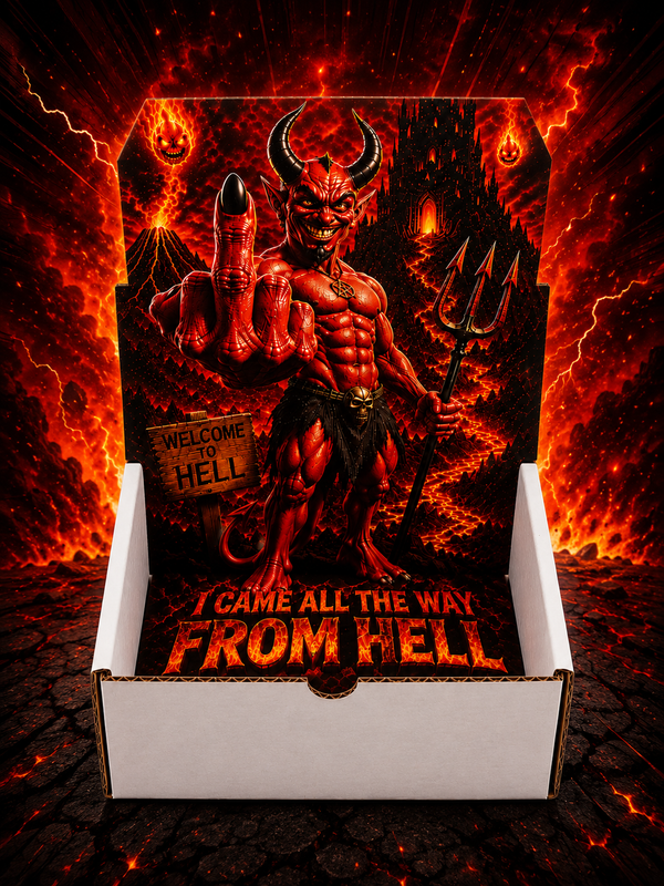 The Devil - Middle Finger Anonymous Prank Mail