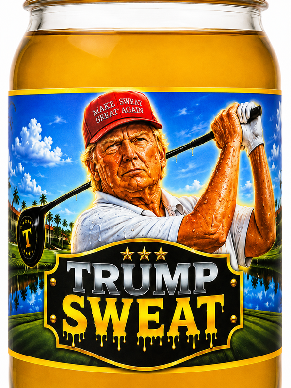 Trump Sweat – Novelty Mason Jar Gag Gift